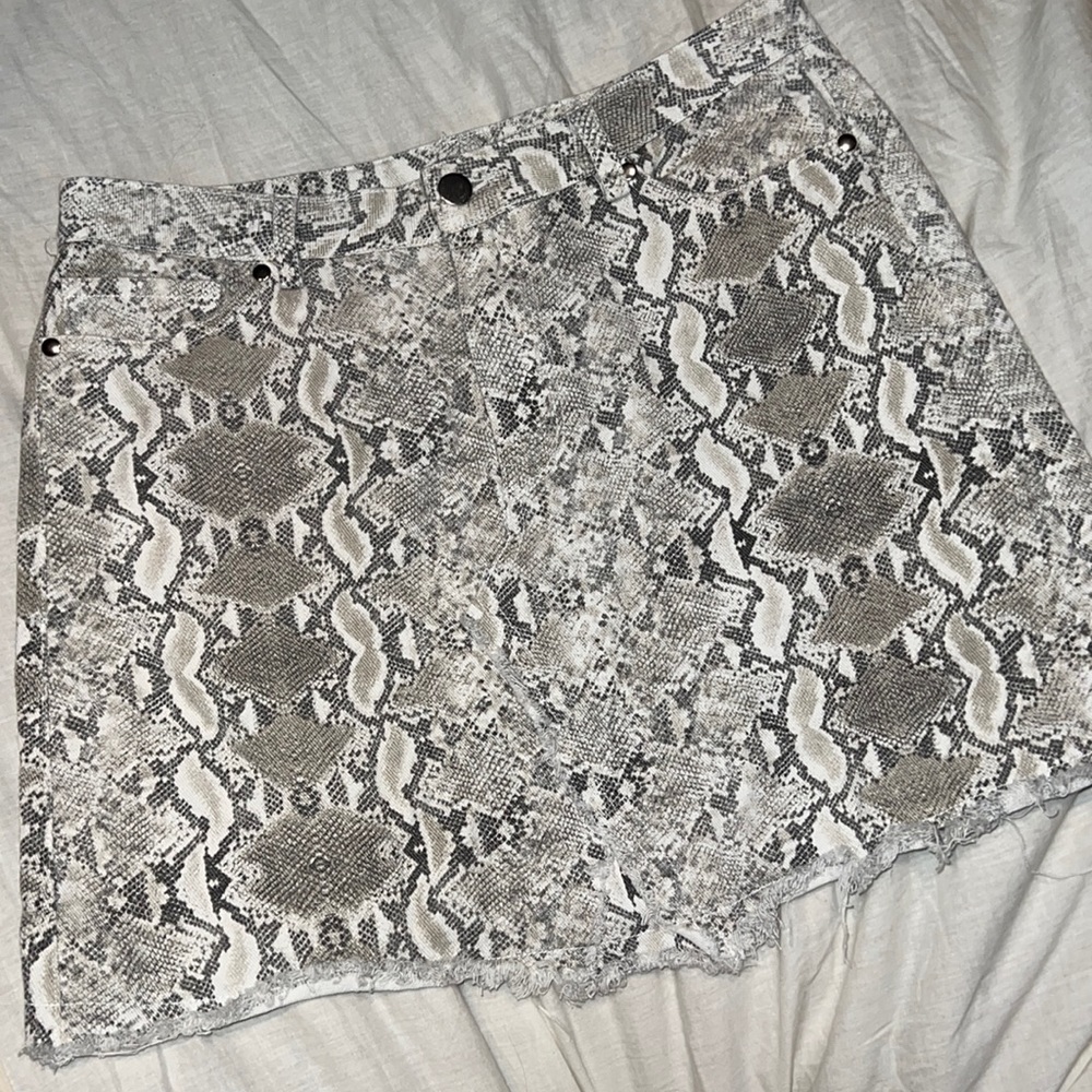 Snake Skin Skirt